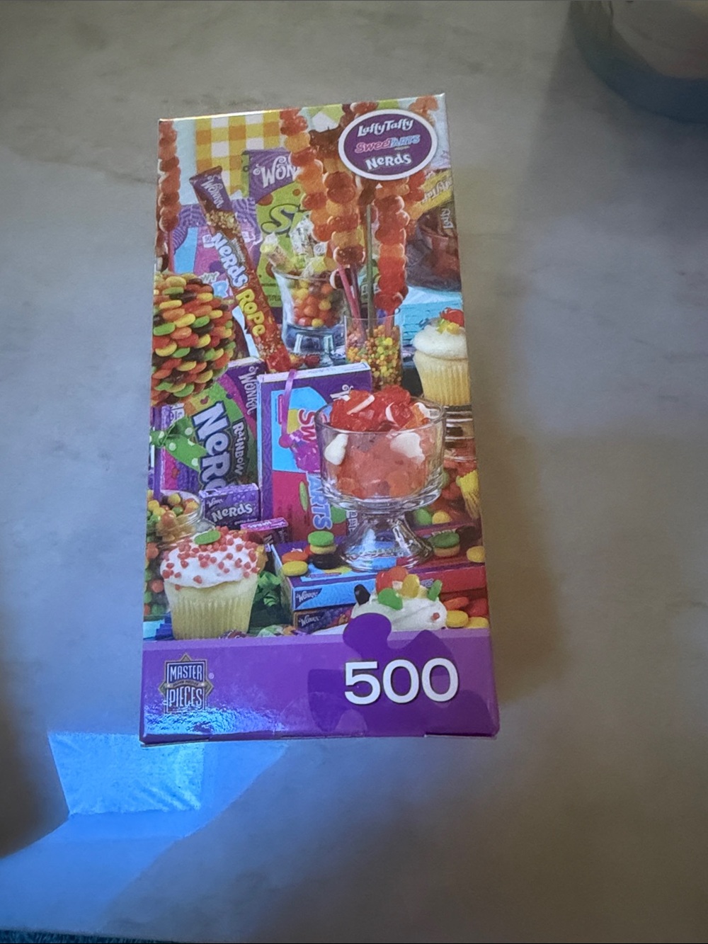 Lolly Taffy Sweet Shop Puzzle - Purple - 500 Pieces